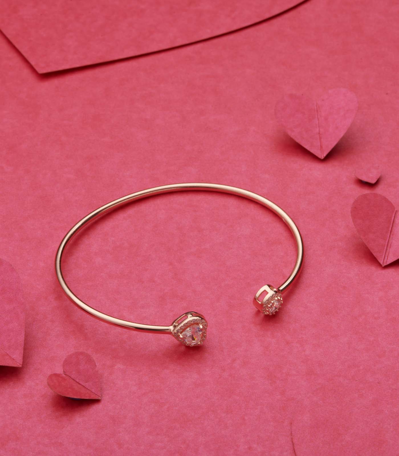 Rose Gold Elegant Bracelet (Silver)