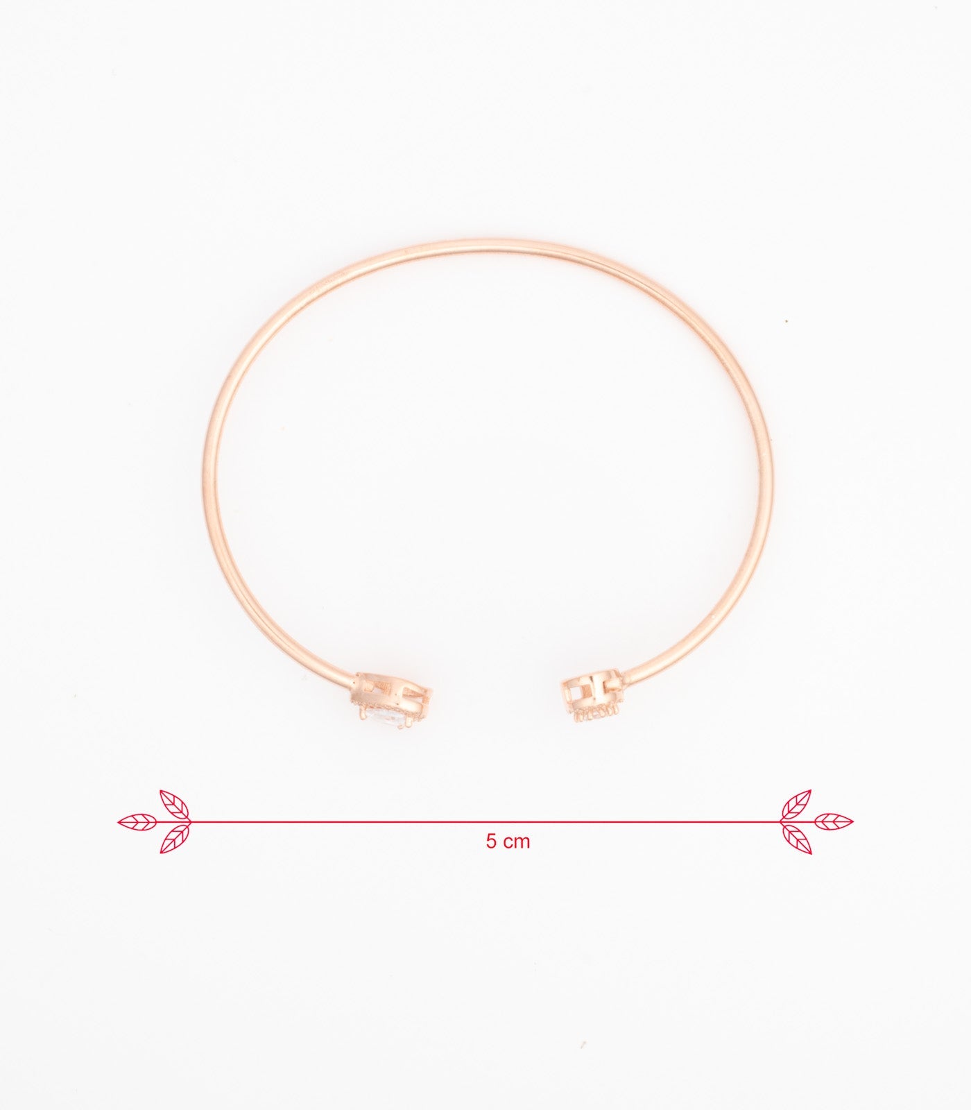 Rose Gold Elegant Bracelet (Silver)