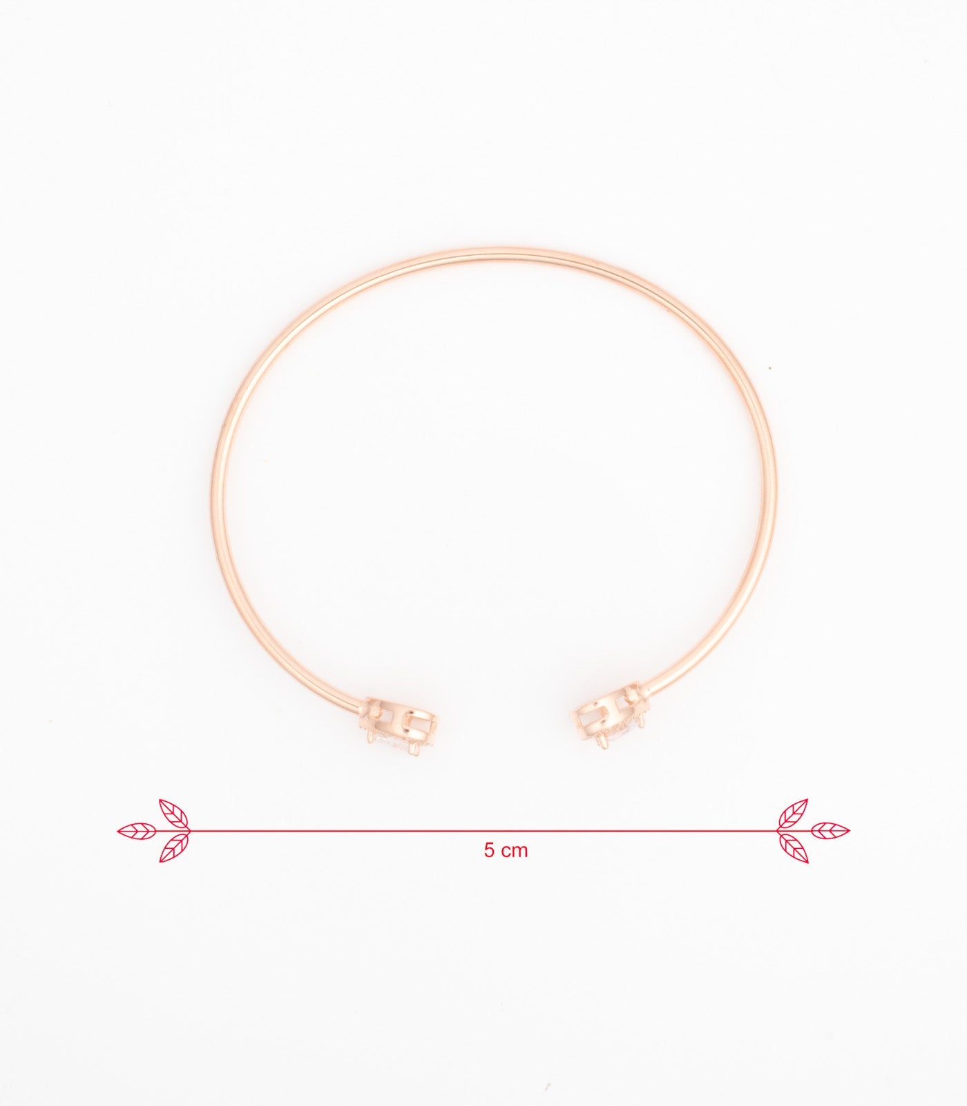 Rose Gold Elegant Bracelet (Silver)