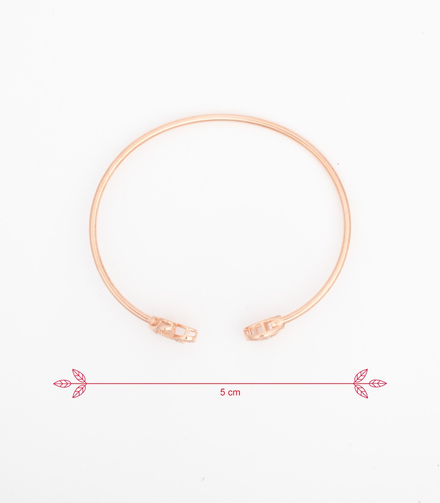 Rose Gold Elegant Bracelet (Silver)