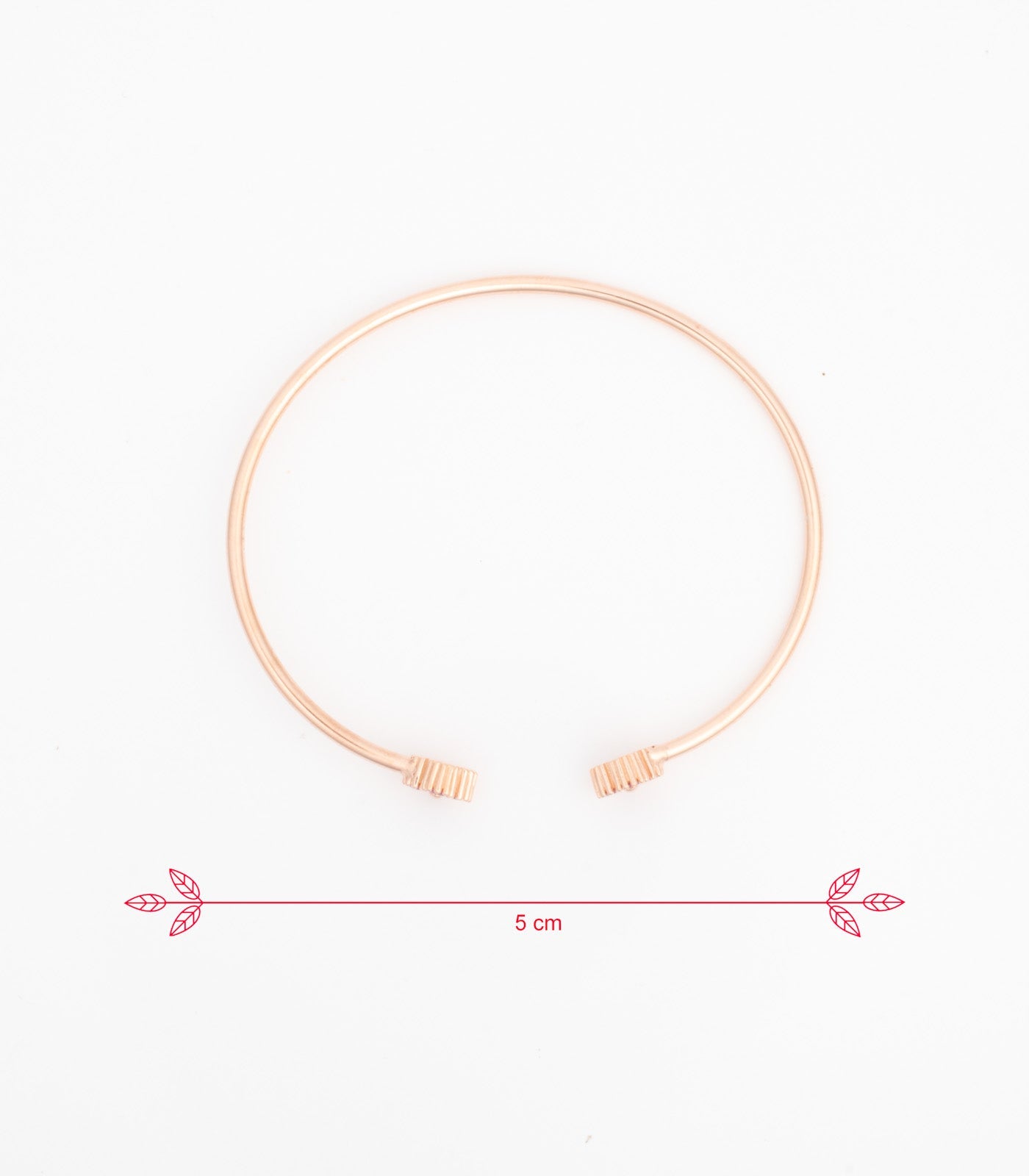 Rose Gold Stylish Bracelet (Silver)