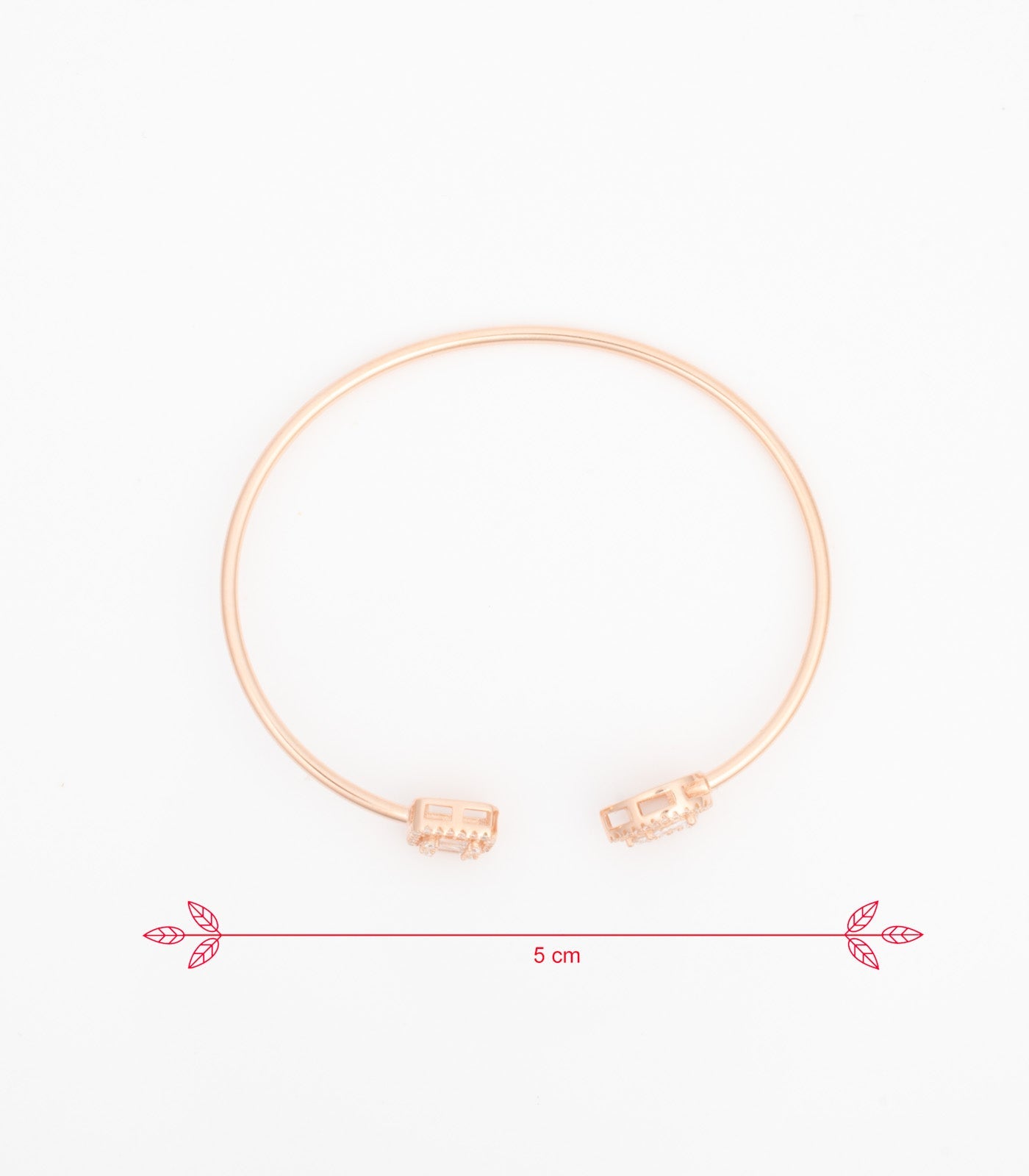 Rose Gold Elegant Bracelet (Silver)