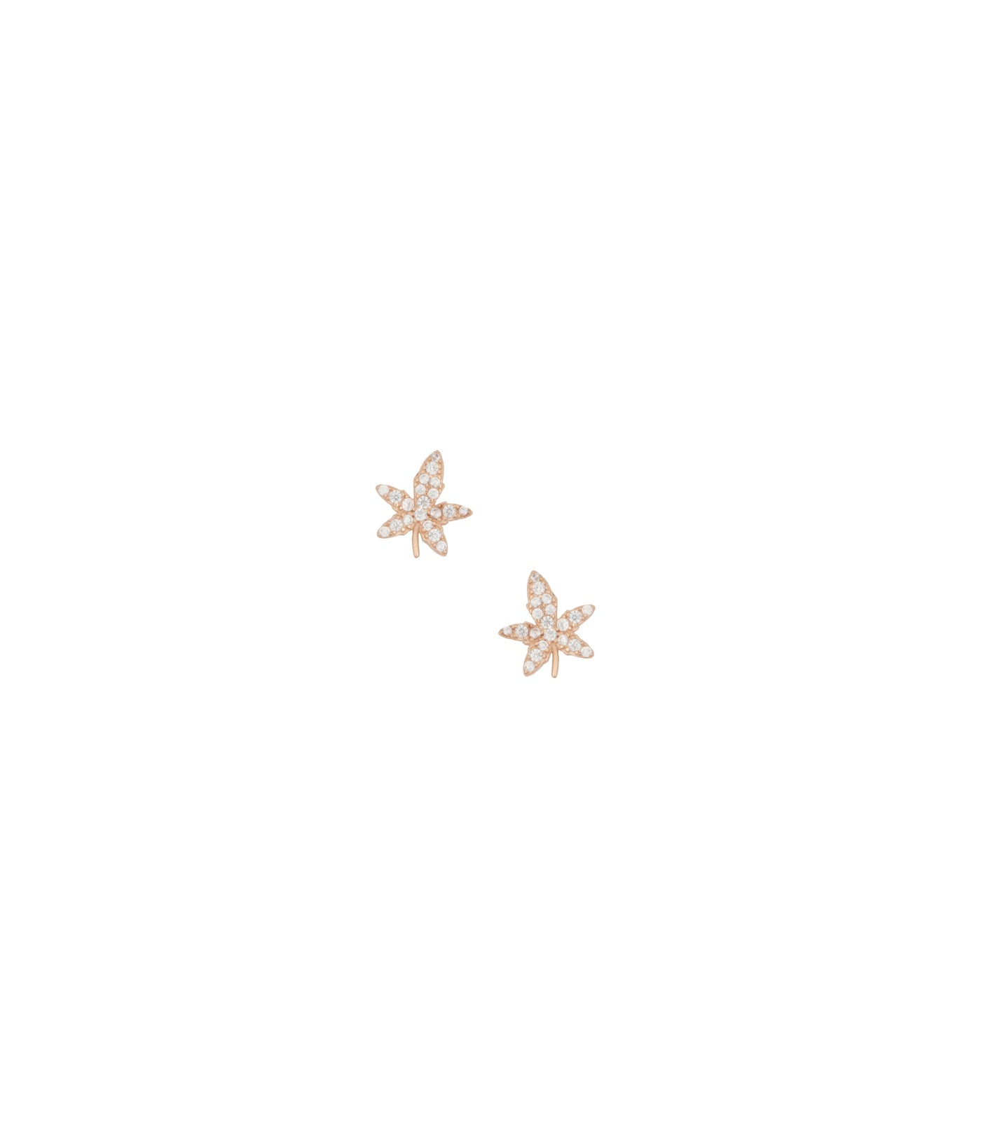 Star Shaped Ear RIngs (Silver)