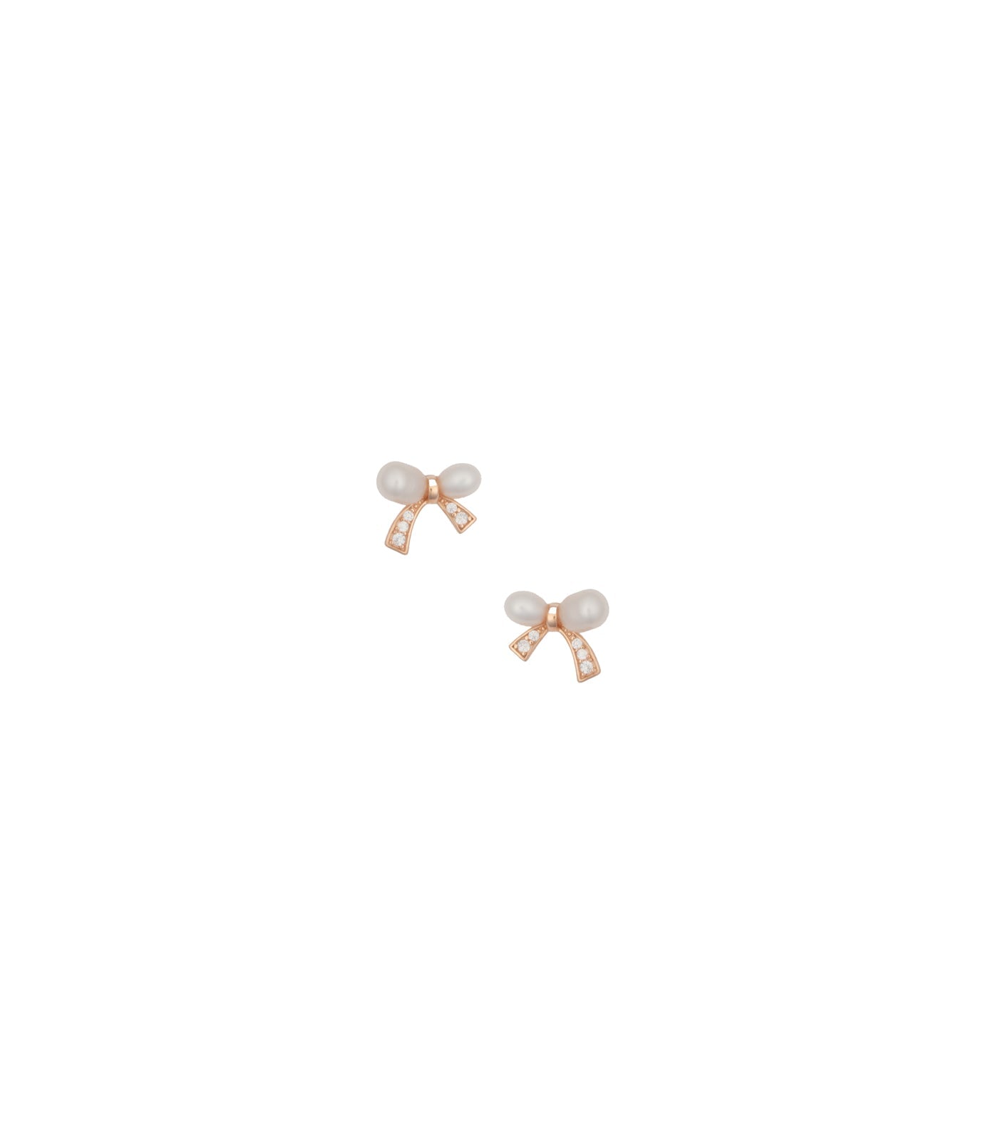 Dual Pearl Ear RIngs (Silver)