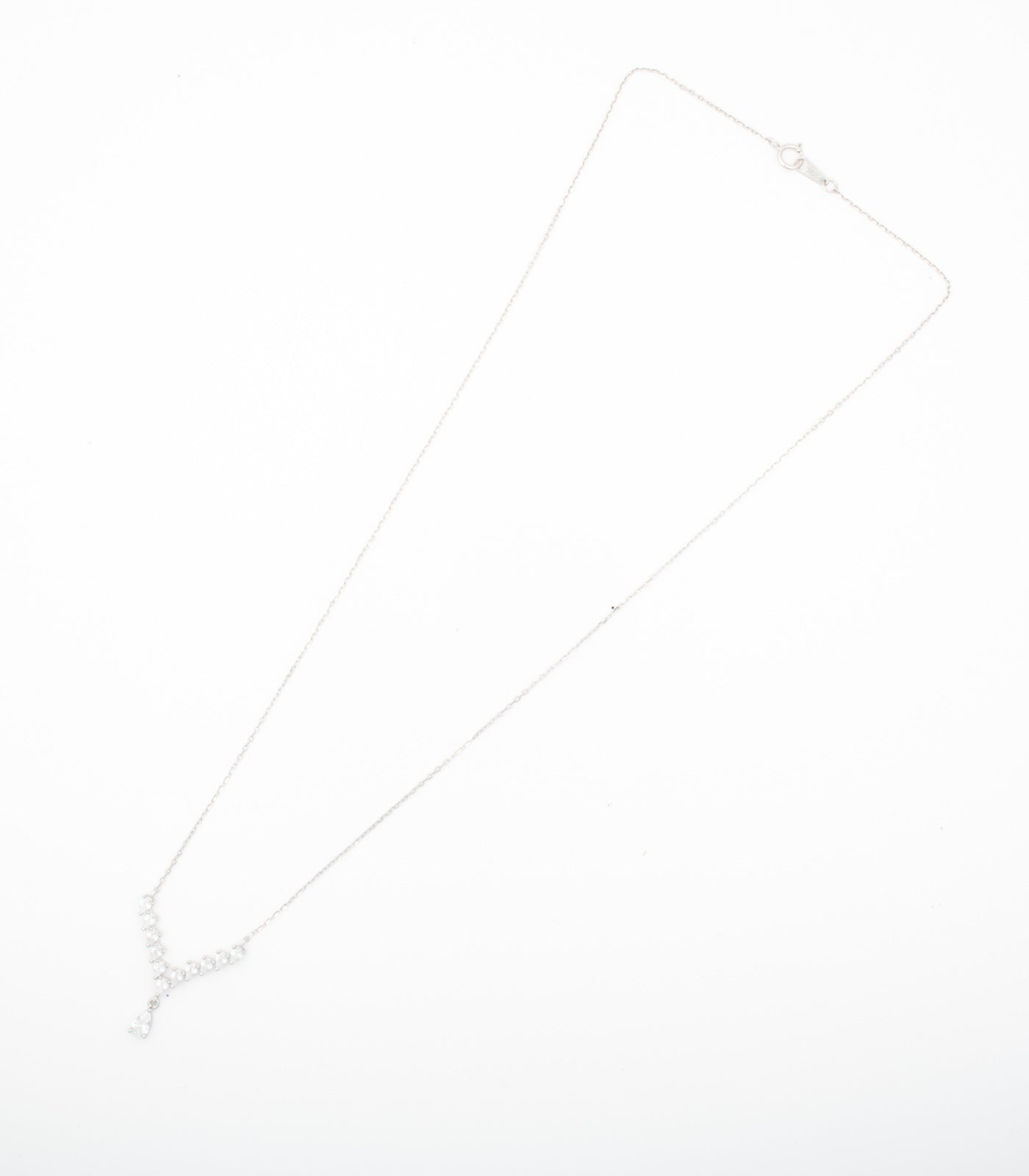 Garland Of Stones Necklace (Silver)